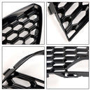 2012-2016 Audi A3 8V Sportback Fog Light Honeycomb Grill Front Bumper Lower Cover Black Grill 8V3807681 8V3807682-3