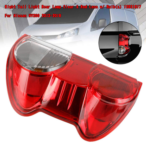 Rechter achterlicht achterlichtlens met lamp(en) 12821817 voor Nissan NV200 2013-2018