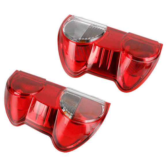 Left+Right Tail Light Rear Lamp Clear Red Lens For Nissan NV200 2013-2018