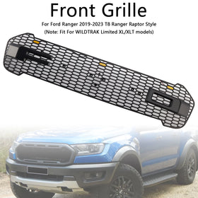 Grade do pára-choque dianteiro estilo Raptor para Ford Ranger T8 2019-2023 W/LED