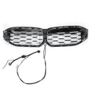 BMW 2023-2024 Série 3 G20 G21 320i/330i/M340i/318i/320d Calandre avant diamant Noir brillant-10
