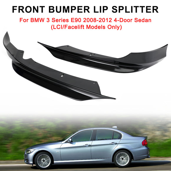 Front Bumper Lip Splitter Spoiler Fit BMW 3 Series E90 2008-2012 LCI PPVehicle Parts & Accessories, Car Tuning & Styling, Body & Exterior Styling!