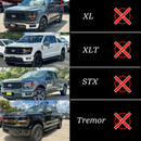 Ford F150 2024-2026 Front Grill Raptor Style Front Bumper Replacement Black Grille-3