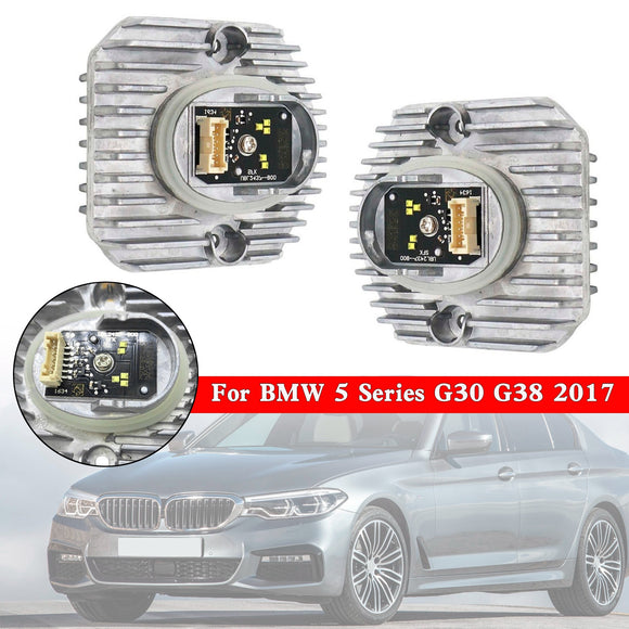 2x LED DRL -valon ohjausyksikkö 63117214939/40 BMW 5-sarjan G30 G38 2017-