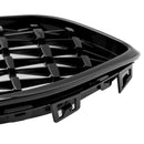 BMW Série 2 Gran Coupé F44 218i/220i/228i xDrive/M235i xDrive 2020-2023 Calandre de pare-chocs avant noir brillant-11