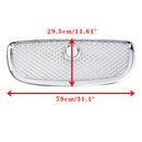 2010-2015 Jaguar XJ Chrome Grill Front Bumper Replacement Grille-2