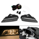 Black Lens Fog Lights + Switch For 2003-2007 Honda Accord / 2004-2008 Acura TL-2