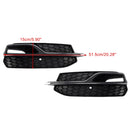 Audi S3 8V 2013-2016 Voorste onderste mistlampafdekking Grill Zwart rooster 8V3807682L 8V3 807 682 K-3