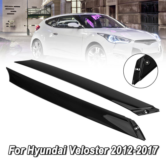 L+R Windshield Pillar Trim Exterior Molding For Hyundai Veloster 2012-2017 861702V000 861802V000
