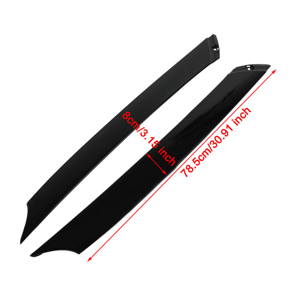 L+R Windshield Pillar Trim Exterior Molding For Hyundai Veloster 2012-2017 861702V000 861802V000