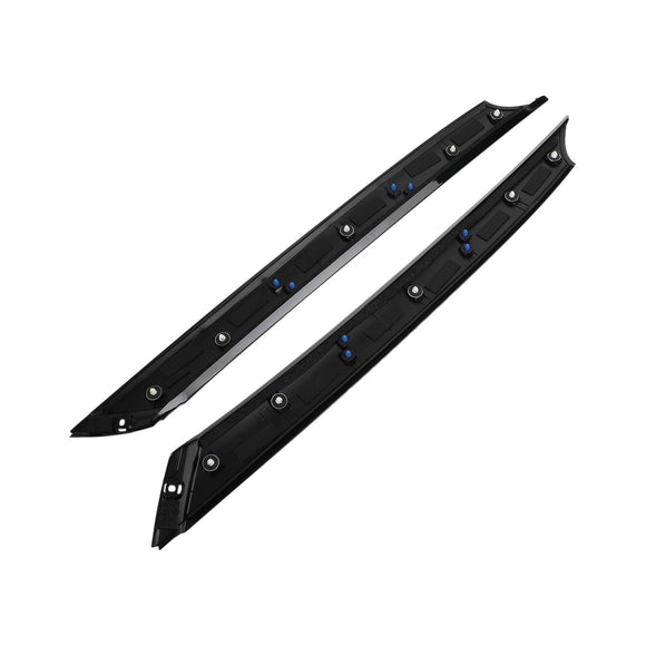 L+R Windshield Pillar Trim Exterior Molding For Hyundai Veloster 2012-2017 861702V000 861802V000