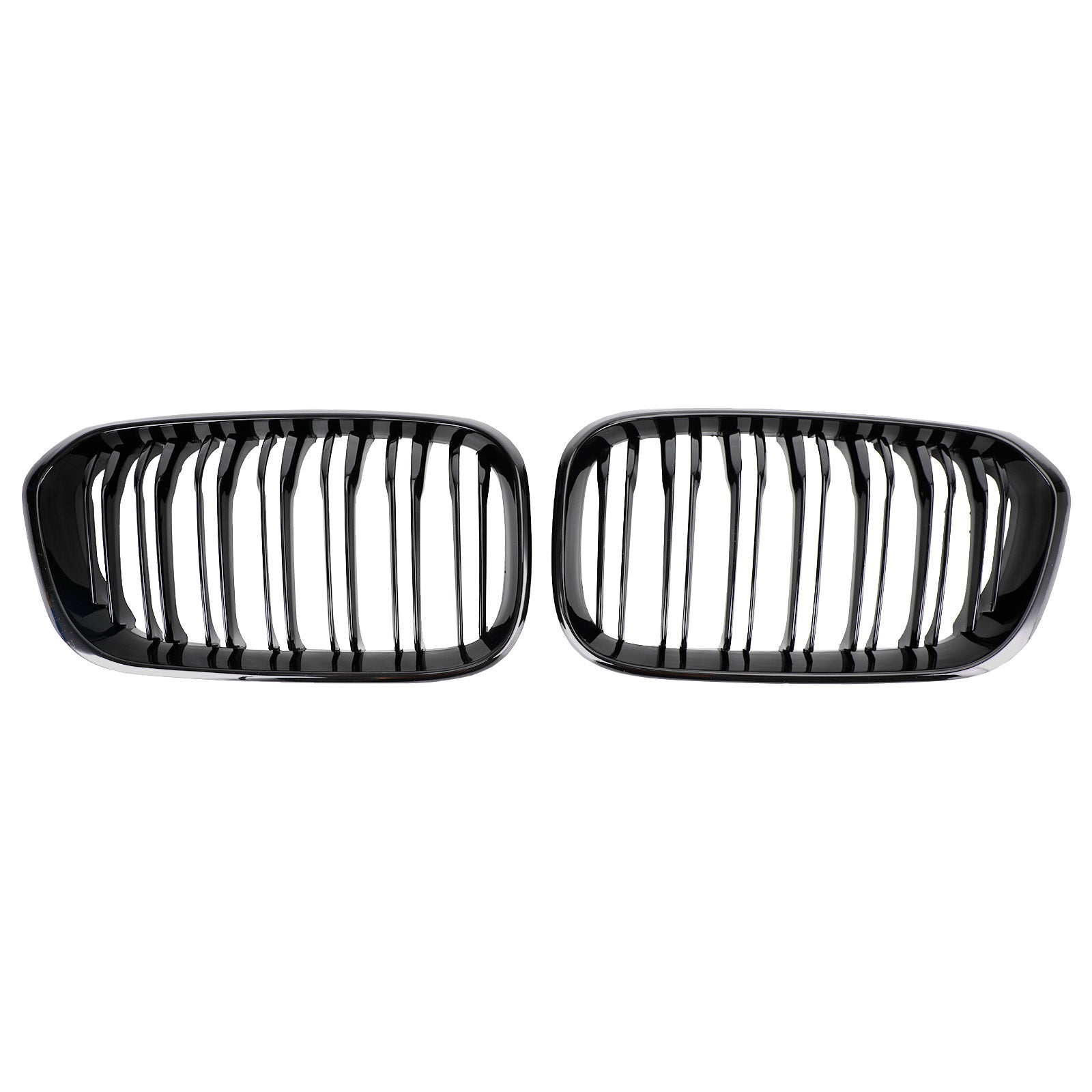 2015-2017 BMW 1 Series F20/F21 116d/118d/120d/118i/125i Front Kidney Grill Gloss Black Grille