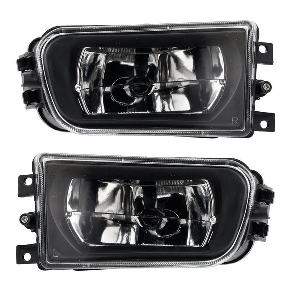 Pair Front Bumper Fog Light Lamp Housing Shell For BMW  BMW Z3  1997-2001