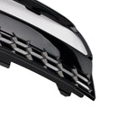 Audi A3 8V Sedan 2013-2016 Glanzend Zwart Honingraat Mistlamp Grill Voorbumper Onderste Covers Grille 8V5807681A9B9 8V5807682A9B9-8