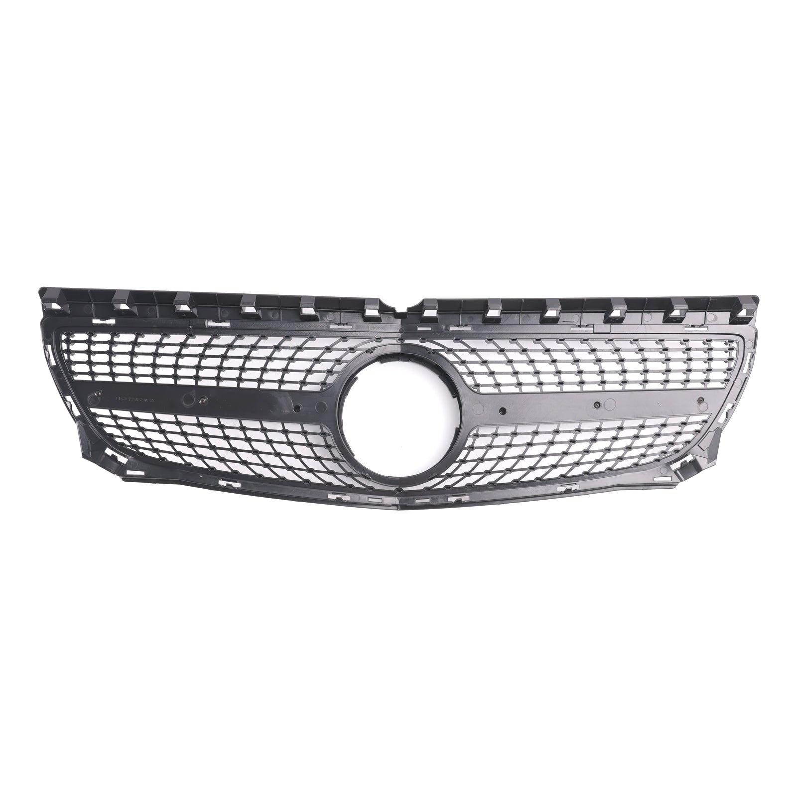 Grille de radiateur avant pré-revêtement Mercedes Benz Classe B W246 2011, 2014, 2022-2023 Grille chromée noire