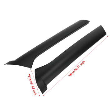 1999-2004 Land Rover Discovery 2 Pair Windscreen Pillar Moldings DCB500060PMA DCB500070PMA - 0