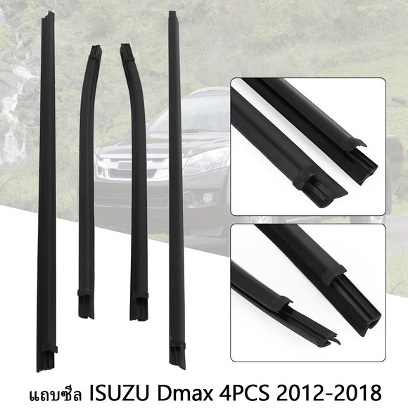 4 kpl säänauha Isuzu Dmaxille 2012-2018