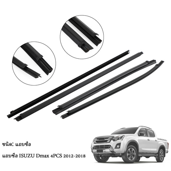 4 kpl säänauha Isuzu Dmaxille 2012-2018