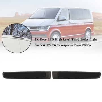 2X Door LED High Level Third Brake Light For VW T5 T6 Transporter Barn 2003-2026 - 0