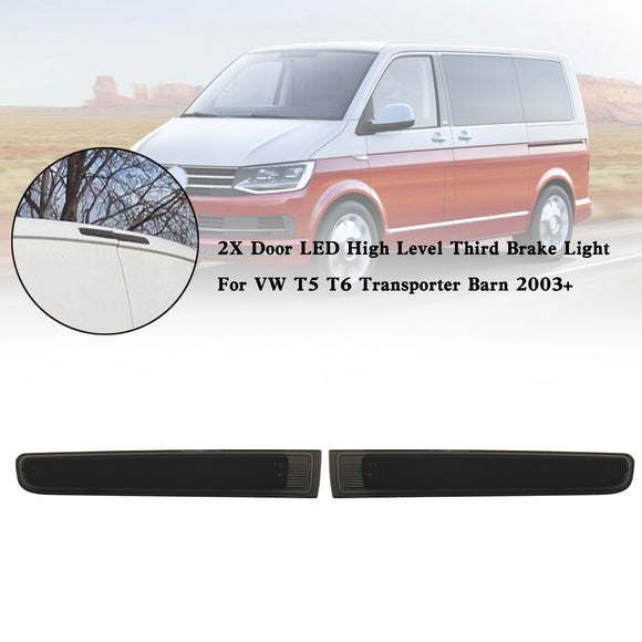 2X Deur LED Hoog Niveau Derde Remlicht Voor VW T5 T6 Transporter Barn 2003+
