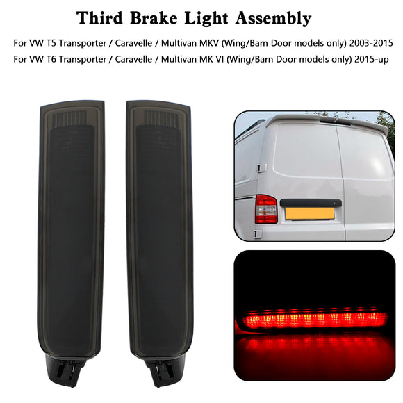 2X Deur LED Hoog Niveau Derde Remlicht Voor VW T5 T6 Transporter Barn 2003+