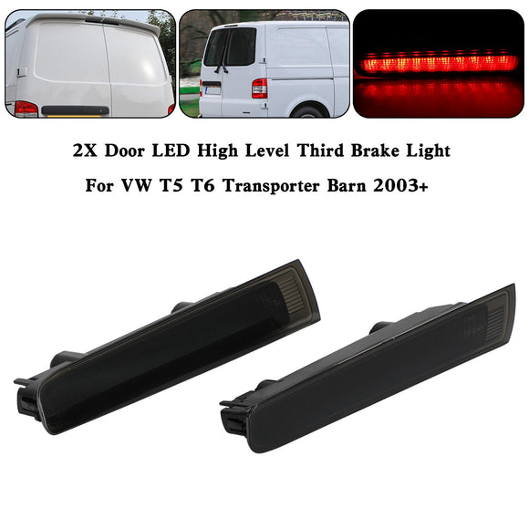 2X Deur LED Hoog Niveau Derde Remlicht Voor VW T5 T6 Transporter Barn 2003+