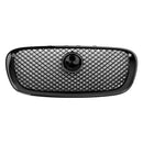 2008-2011 Jaguar XF XF-R Style Grill Glanzend zwart vervangende grille voorbumper-1