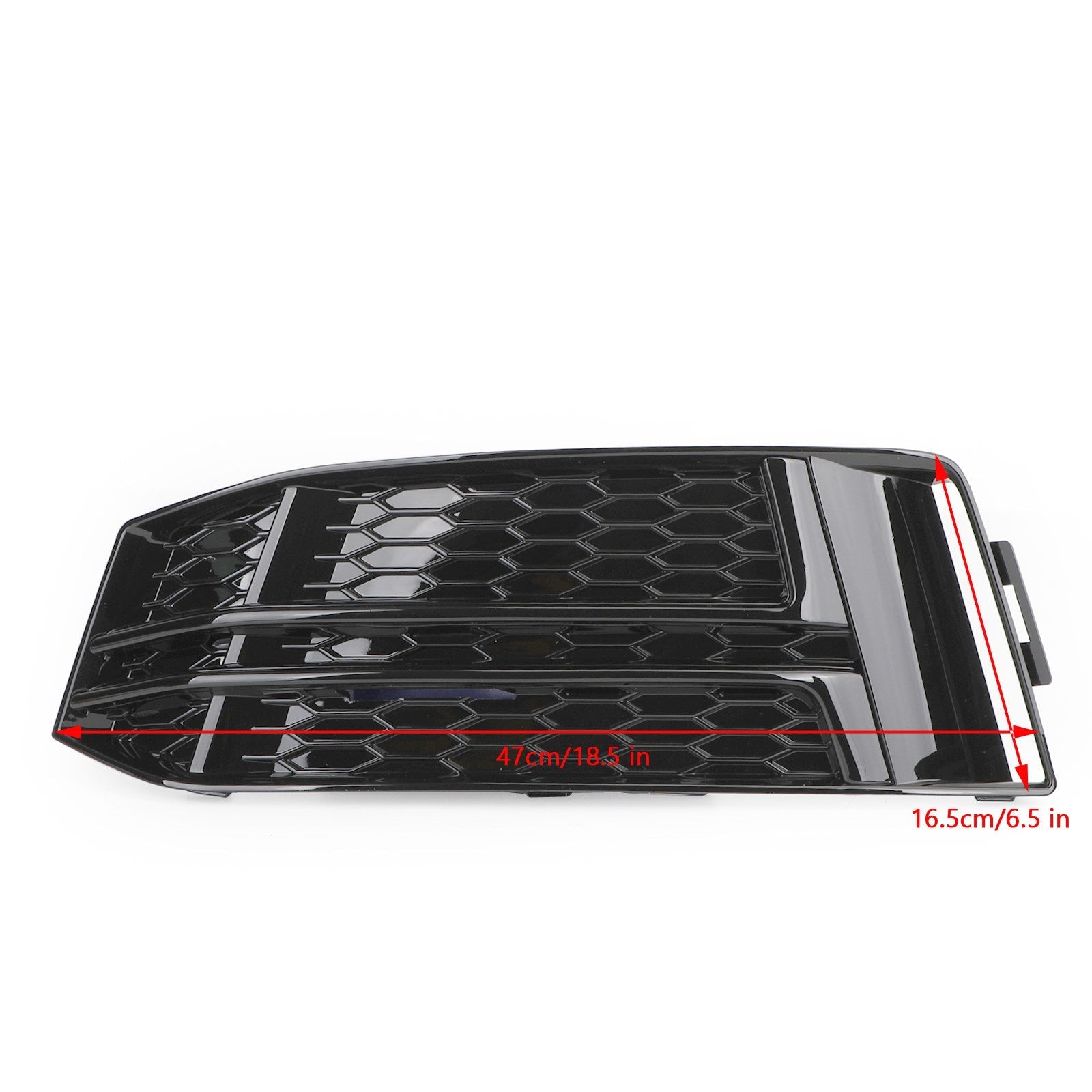 Audi S4/A4 B9 S-LINE 2016-2018 2 pièces couvercle de phare antibrouillard avant noir grille de pare-chocs 8W0807681F 8W0807682F générique - 0