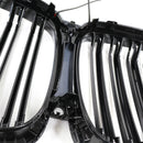 Niergrille met dubbele lamellen, zwart vooraan, passend voor BMW X5 G05 2019-2022 M-Performance-11