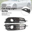 2X Auto-Frontstoßstangen-Nebelscheinwerfergitter für Audi A6 C7 S-Line 2012-2014-1