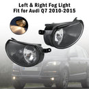 Front Right & Left Bumper Halogen Fog Light Fog Lamp For AUDI Q7 2010-2015-1