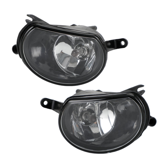 Front Right & Left Bumper Halogen Fog Light Fog Lamp For AUDI Q7 2010-2015