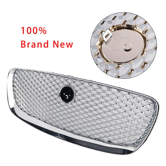 Chromen voorbumper grillrooster geschikt voor JAGUAR F-PACE X761 2016-2020