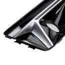 2 STUKS Zwart Chrome Voorbumper Mistlamp Grille Grill Fit Audi A4 B9 S4 2016-19-5