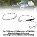 2X Chrom-Scheinwerfer-Zierringe für Mini Cooper R60 Countryman 2011–2016-2