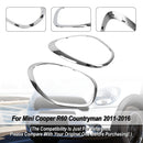2X Chrom-Scheinwerfer-Zierringe für Mini Cooper R60 Countryman 2011–2016-5