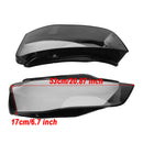 Links + Rechts Scheinwerfer Objektiv Kunststoff Abdeckung Shell 8K0941043 + 8K0941044 Für Audi A4 B8 Facelift 2012-2016-8