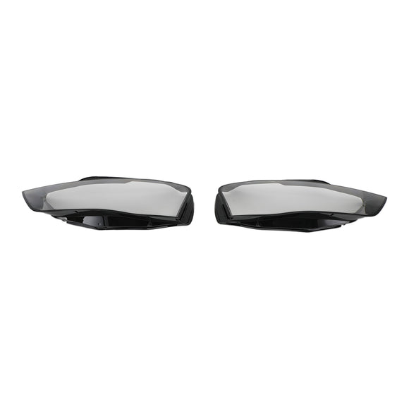 Links + Rechts Scheinwerfer Objektiv Kunststoff Abdeckung Shell 8K0941043 + 8K0941044 Für Audi A4 B8 Facelift 2012-2016