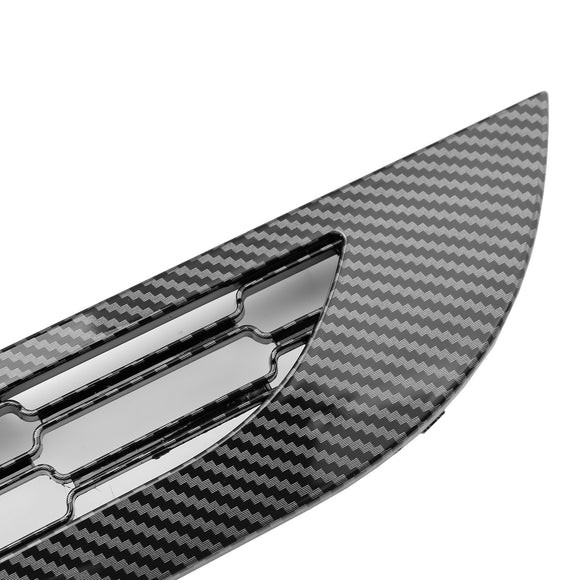 Mini Cooper R50 R52 R53 2002-2006 2 PCS Grade dianteira de malha em favo de mel Grade de substituição preta