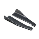 48cm Skirt Spoiler Rear Lip/Side Extension Rocker Splitters Winglet Wings Carbon-9