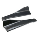 48cm Skirt Spoiler Rear Lip/Side Extension Rocker Splitters Winglet Wings Carbon-8