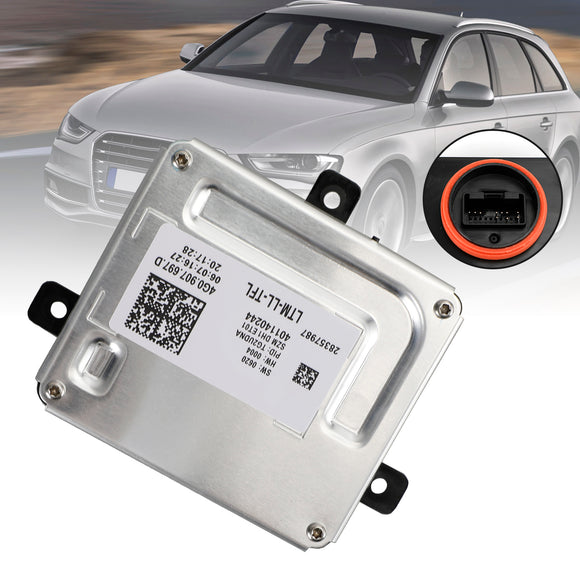 LED Daytime Running Light Module Headlight Control Unit 4G0907697D For Audi Skoda