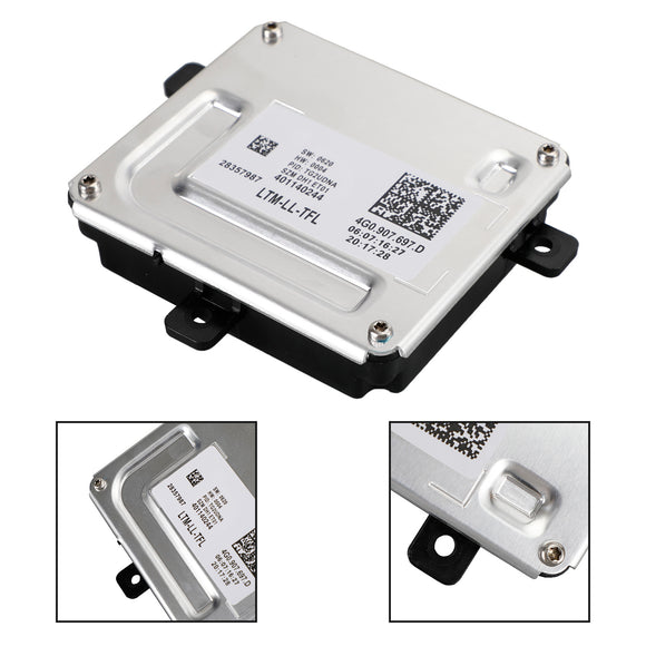 LED Daytime Running Light Module Headlight Control Unit 4G0907697D For Audi Skoda