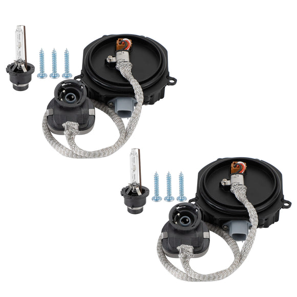 2x Xenon Ballast & D2S Bulb Kit 28474-8991D 26297-89902 Control Unit For Infiniti JX35 QX60 QX56 QX80 2011-2019