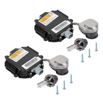 2011-2014 Infiniti QX56 QX80 2Pcs Xenon Ballast & D2S Bulb Kit Control Unit 28474-8991D 26297-89902