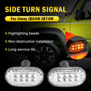 Pair of Side Marker Light Turn Signal Light For Suzuki Jimny JB64 JB74 Clear-2