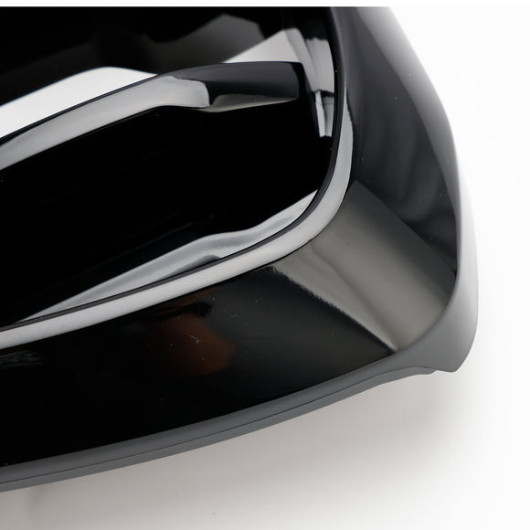 BMW X4 G02 X3 G01 G08 2018-2021 Parrilla de malla frontal negra brillante