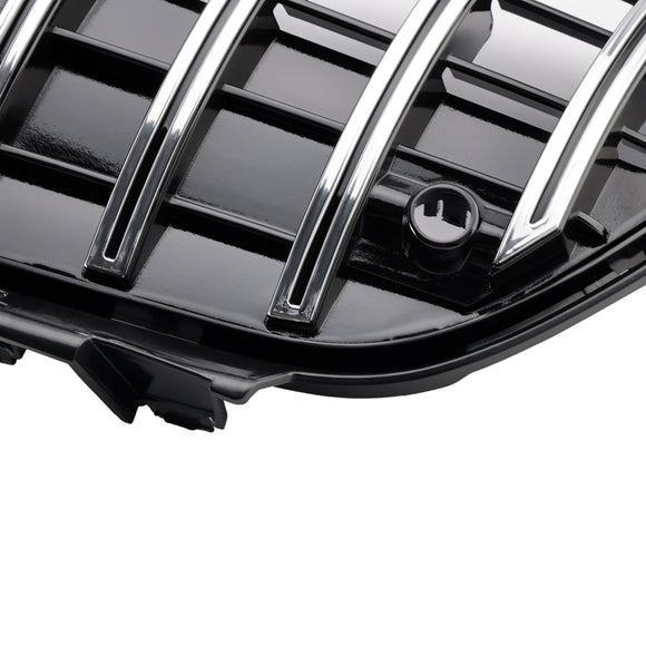 Grade inferior dianteira superior cromada compatível com Mercedes SLK-Class R172 SLK55 2011-2016