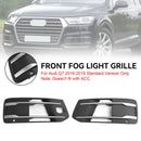 Audi Q7 Version Standard 2016-2019 couvercle de pare-chocs avant calandre de phare antibrouillard grille d'insertion de lunette-4