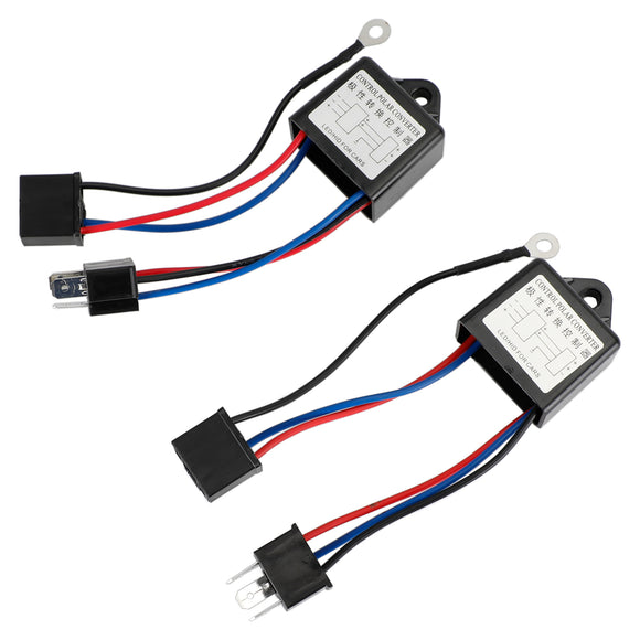 2 Stück Polaritätsumwandlungsrelais 12 V H4